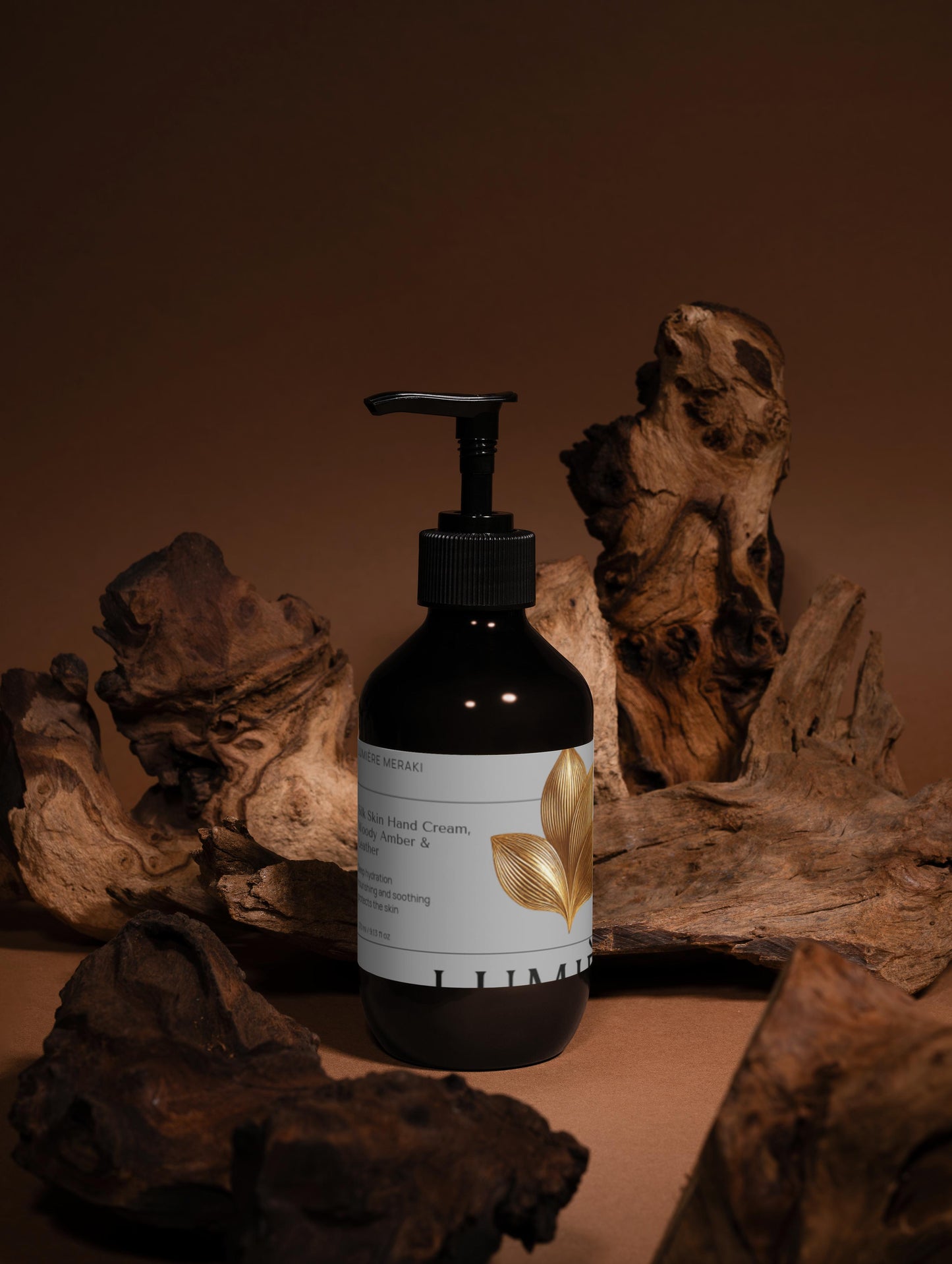 Silk Skin Hand Cream, Woody Amber & Leather